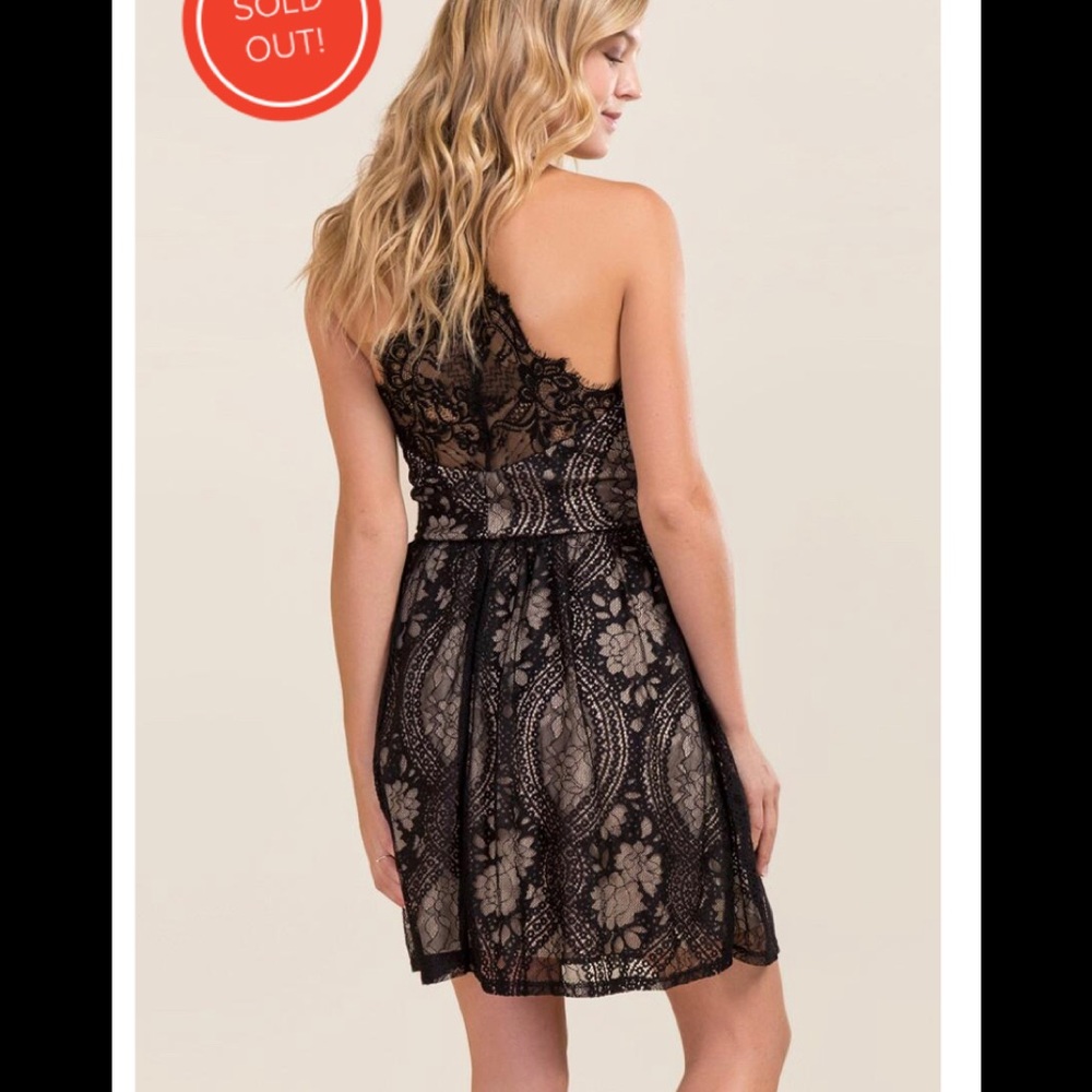 Francesca’s lace racerback dress NWT